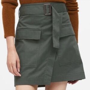 Banana Republic Utility Wrap Skirt NWT